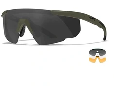 Akiniai keičiamais lešiais Wiley X Saber Advanced, Žalia