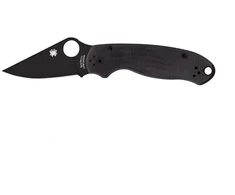 Atlenkiamas peilis Spyderco PARA 3 G-10 Juodas