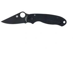 Atlenkiamas peilis Spyderco PARA 3 SALT G-10 Juodas CPM MAGNACUT PLAIN C223GMCBKP