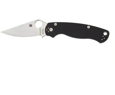 Atlenkiamas peilis Spyderco PARA MILITARY 2 G-10, Juoda