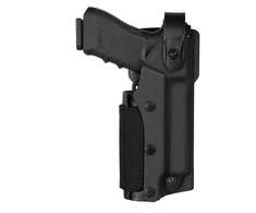 Dėklas pistoletui VEGA Zoom VKZ804, tinka GLOCK 17/18/19/22/23 su žibintuvėliu/lazeriu, Juoda