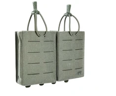 Dvigubas HK417 dėtuvių dėklas Tasmanian Tiger 2 SGL BEL MKIII, RAL7013 su IRR