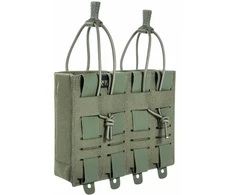 Dvigubas M4 dėtuvių dėklas Tasmanian Tiger 2 SGL BEL MKIII, MultiCam®