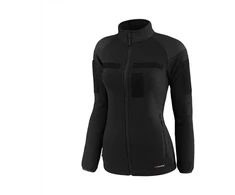 Flisinis džemperis M-Tac Combat Fleece Polartec Lady, Juoda