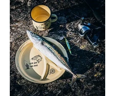 Fosco Emaliuota lėkštė Catch Your Own Meal
