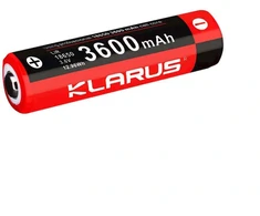 Įkraunama ličio baterija Klarus 18650 3.6V 3600 mAh