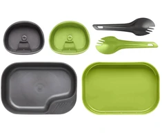 Indų rinkinys Wildo® CAMP-A-BOX DUO® Light, Lime / Dark Pilkas