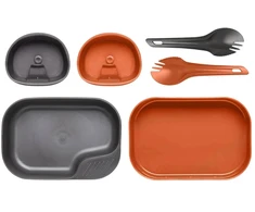 Indų rinkinys Wildo® CAMP-A-BOX DUO® Light, Oranžinis / Dark Pilkas