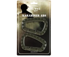 Karabinų rinkinys Mil-Tec, 2vnt., Coyote