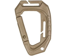 Karabinų rinkinys Mil-Tec MOLLE, 2vnt., Coyote