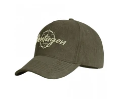 Kepurė Pentagon Liam Velvet Cap, Olive Žalias
