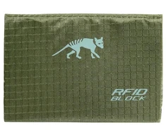Kortelių dėklas su RFID blokavimu Tasmanian Tiger, Olive Žalias