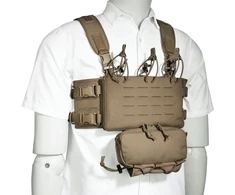 Krūtinės platforma Tasmanian Tiger Small Combi Rig, Coyote