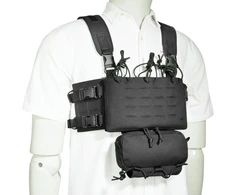Krūtinės platforma Tasmanian Tiger Small Combi Rig, Juoda