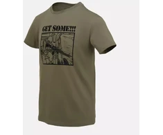 Marškinėliai Helikon-Tex Get some!, Olive Žalias