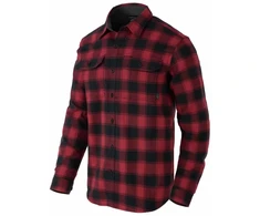 Marškiniai Helikon-Tex GreyMan, Coral Crimson Checkered