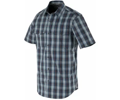 Marškiniai trumpomis rankovėmis Helikon-Tex Concealed Carry, Sunset Mėlyna Plaid