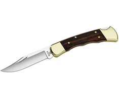 Medžioklinis peilis Buck FOLDING HUNTER FINGER GROOVED 110BRSFG