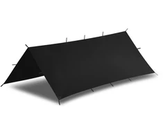 Palapinsiaustė Helikon-Tex Supertarp Small®, Juoda