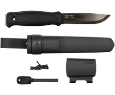 Peilis Morakniv® Garberg BlackBlade™ Survival Kit