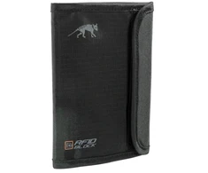 Piniginė su velcro Tasmanian Tiger Passport Safe RFID Block, Juoda
