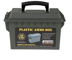 Plastikinė amunicijos dėžė Fosco .30 Cal, Žalia