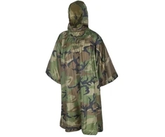 Pončas Helikon-Tex U.S. Model, US Woodland