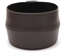 Mil-Tec Juodas FOLD-A-CUP® SULANKIAMAS TAURĖLIS 600 ML