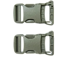 Sagtys Tasmanian Tiger SR Safety QA 25mm, 2vnt., Olive Žalias