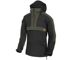 Striukė Helikon-Tex Woodsman Anorak®, Juoda / Taiga Žalias