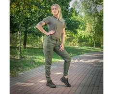 Taktinės kelnės M-Tac Pants Aggressor Lady Flex, Army Olive