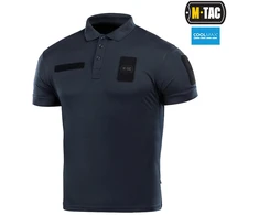 Taktiniai marškinėliai M-Tac Elite Tactical Coolmax, polo stiliaus, Navy Mėlyna