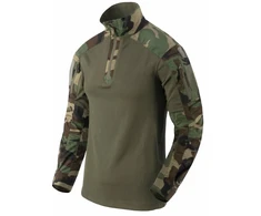 Taktiniai marškiniai Helikon-Tex MCDU Combat Shirt®, US Woodland
