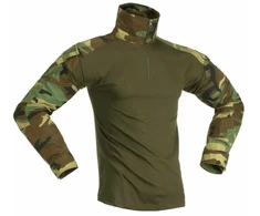Taktiniai marškiniai Invader Gear Combat Shirt, Woodland