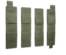VELCRO/MOLLE adapterių rinkinys Tasmanian Tiger SGL, Olive Žalias