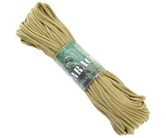 Virvė 101INC Paracord, 30m, Coyote