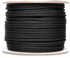 Virvė Fosco 3 mm 60 m., Juoda