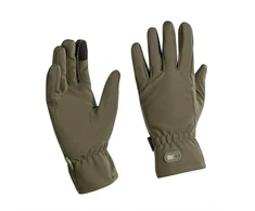 Žieminės pirštinės M-Tac Winter Soft Shell, Olive Žalias