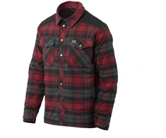 Žieminiai marškiniai Helikon-Tex Winter Warden, Slate Crimson Plaid