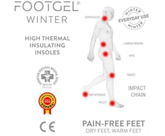 Žieminiai vidpadžiai Footgel Everyday Use Winter