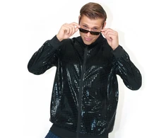 Disco stiliaus juoda \