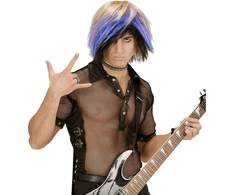 Emo perukas vyrams