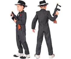 Gangsterio kostiumas vaikams