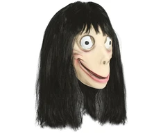 Interneto mergaitės lateksinė kaukė