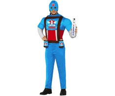 Kapitonas Vodka Juokingas Raumenų Superherojus Kostiumas Vyrams