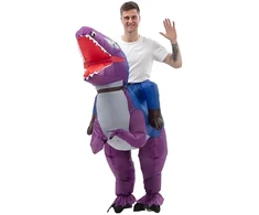 Pripučiamas dinozauro kostiumas suaugusiems