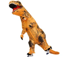 Pripučiamas dinozauro kostiumas vaikams