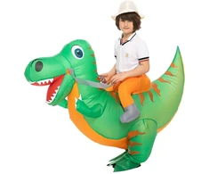 Pripučiamas dinozauro kostiumas vaikams