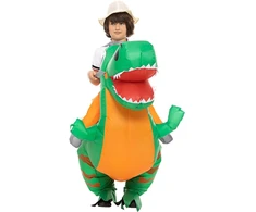 Pripučiamas dinozauro kostiumas vaikams