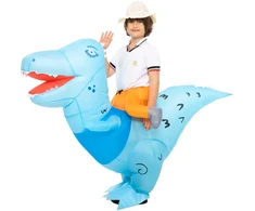Pripučiamas dinozauro kostiumas vaikams
